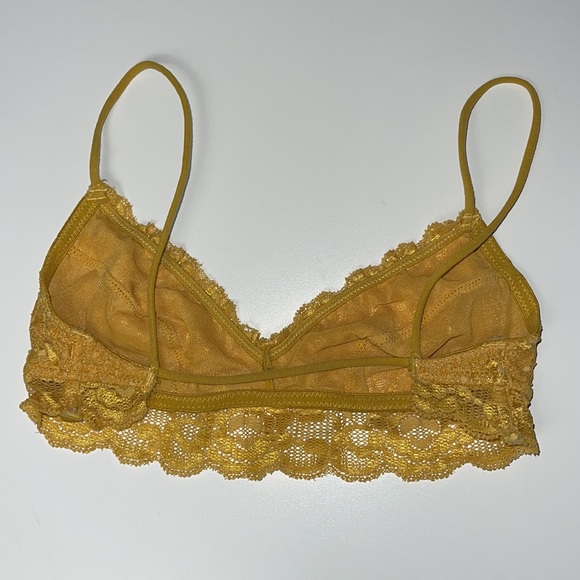 Free People Bralette Yellow XS - Picture 2 of 3